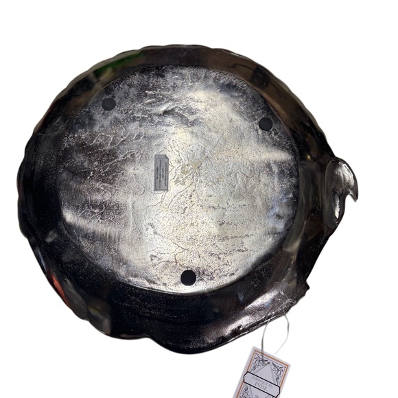 Silver Toned Turkey Design Platter - Picture 2 of 2